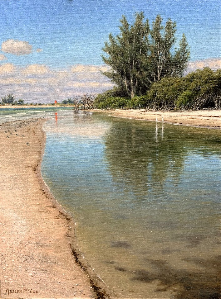 Joseph McGurl, The Florida Waterways, Tidal Pool, 2021
oil on canvas, 16 x 12 in. (40.6 x 30.5 cm)
JMG210202