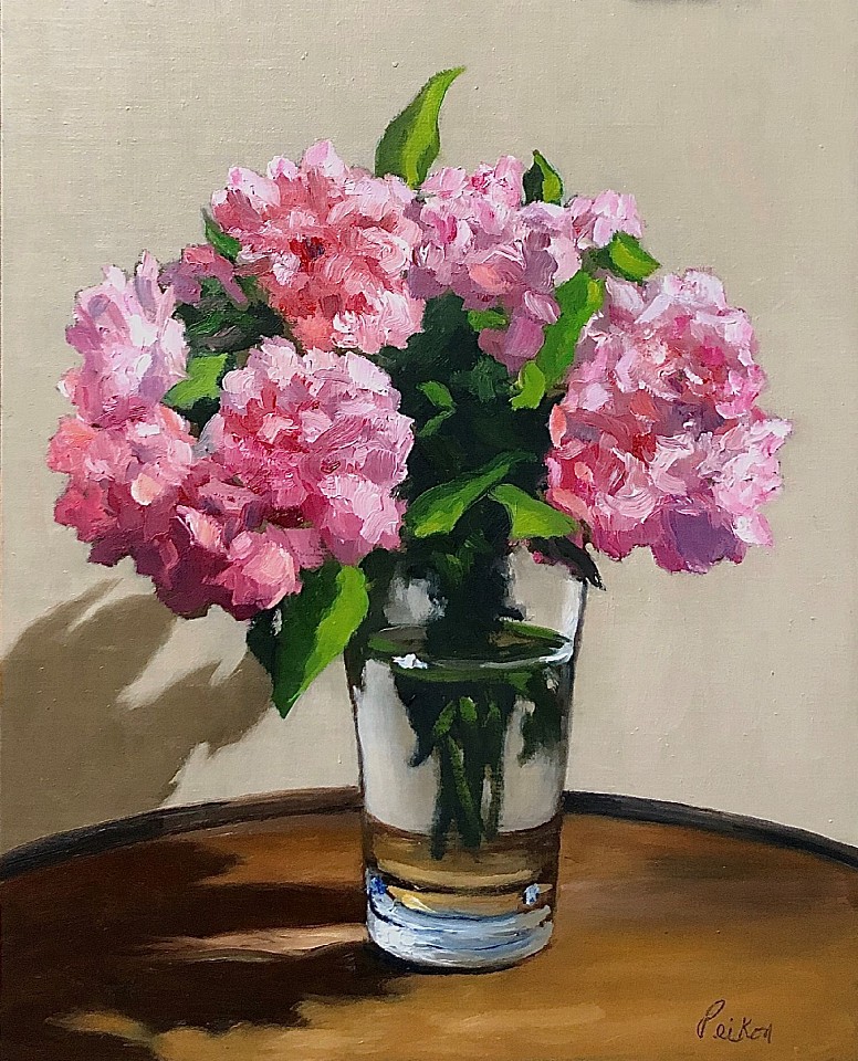 David Peikon, Pastis Glass with Cherry Blossoms
oil on panel, 10 x 8 in. (25.4 x 20.3 cm)
DP210305