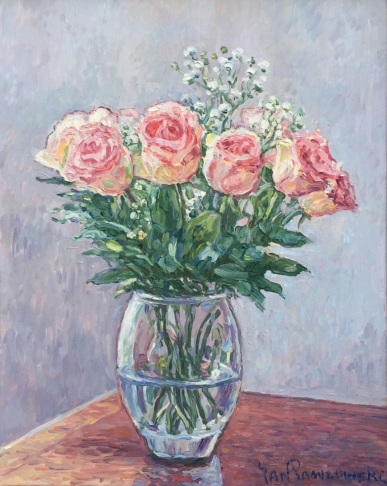 Jan Pawlowski, Pink Roses, 2021
oil on canvas, 20 x 16 in. (50.8 x 40.6 cm)
JP210502