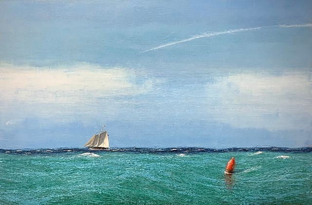 Joseph McGurl, Offshore, 2021
oil on canvas, 20 x 30 in. (50.8 x 76.2 cm)
JM210702