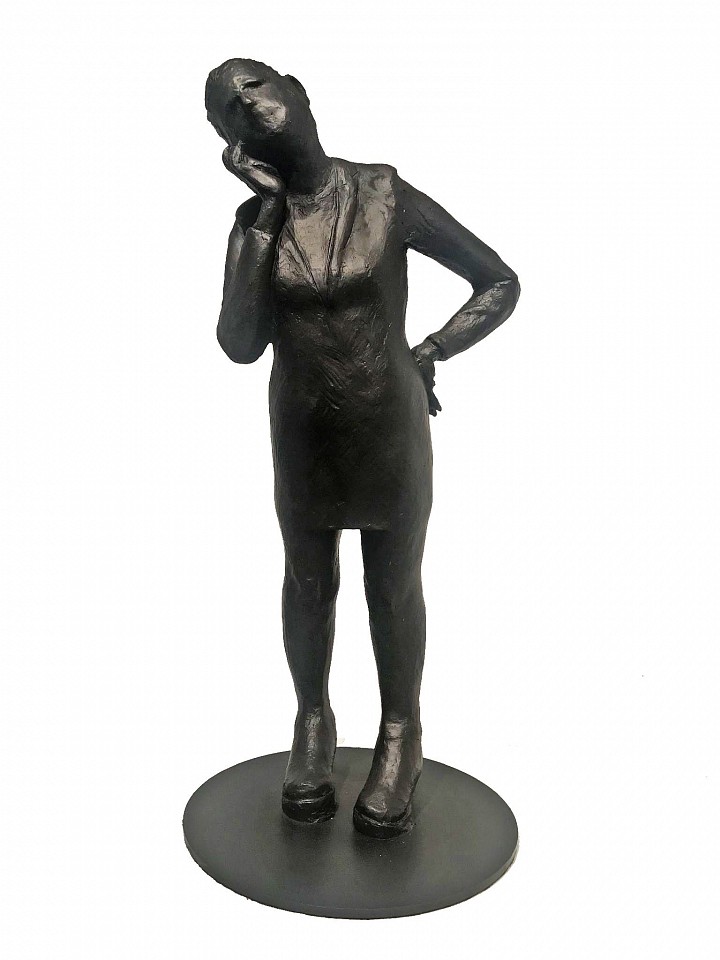 Jim Rennert, Seriously?, 2019
bronze and steel, 22 1/2 x 10 x 10 in. (57.1 x 25.4 x 25.4 cm)