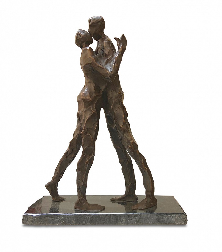 Jane DeDecker, Kiss in the Park, Ed. 12/17, 2004
bronze, 15 x 12 1/2 x 4 1/2 in. (38.1 x 31.8 x 11.4 cm)
JD210804