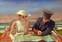 Peregrine Heathcote, Meeting Point
2021, oil on canvas