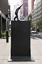 Jim Rennert, Walking the Tightrope, monumental, Ed. of 3
2019, bronze and steel