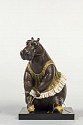 Bjorn Skaarup, Seated Hippo Ballerina, Ed. of 9
2021, bronze