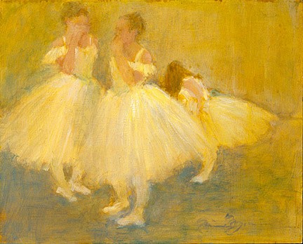 Nina Maguire, The Dancers, 2004
acrylic on panel, 8 x 10 in.
NM804_