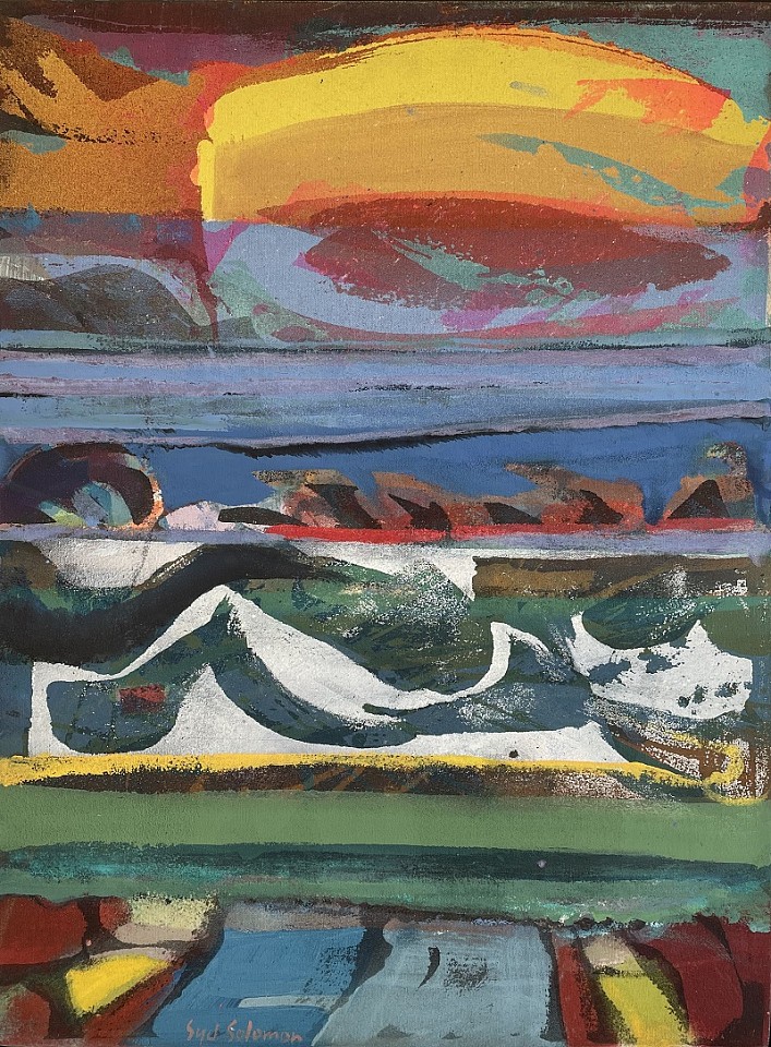 Syd Solomon, Marco, 1989
Acrylic and aerosol enamel on canvas, 28 x 20 in. (71.1 x 50.8 cm)
SOL-00194