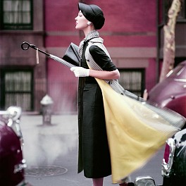 Vintage 1950s Womens Fashion magazine ad Forstmann Dress Socialite Style  Life
