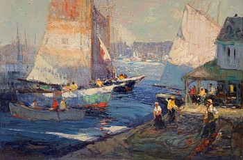 John Terelak -&nbsp;John Terelak Mending Nets