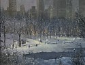 Marla Korr, Central Park
2018, oil on linen