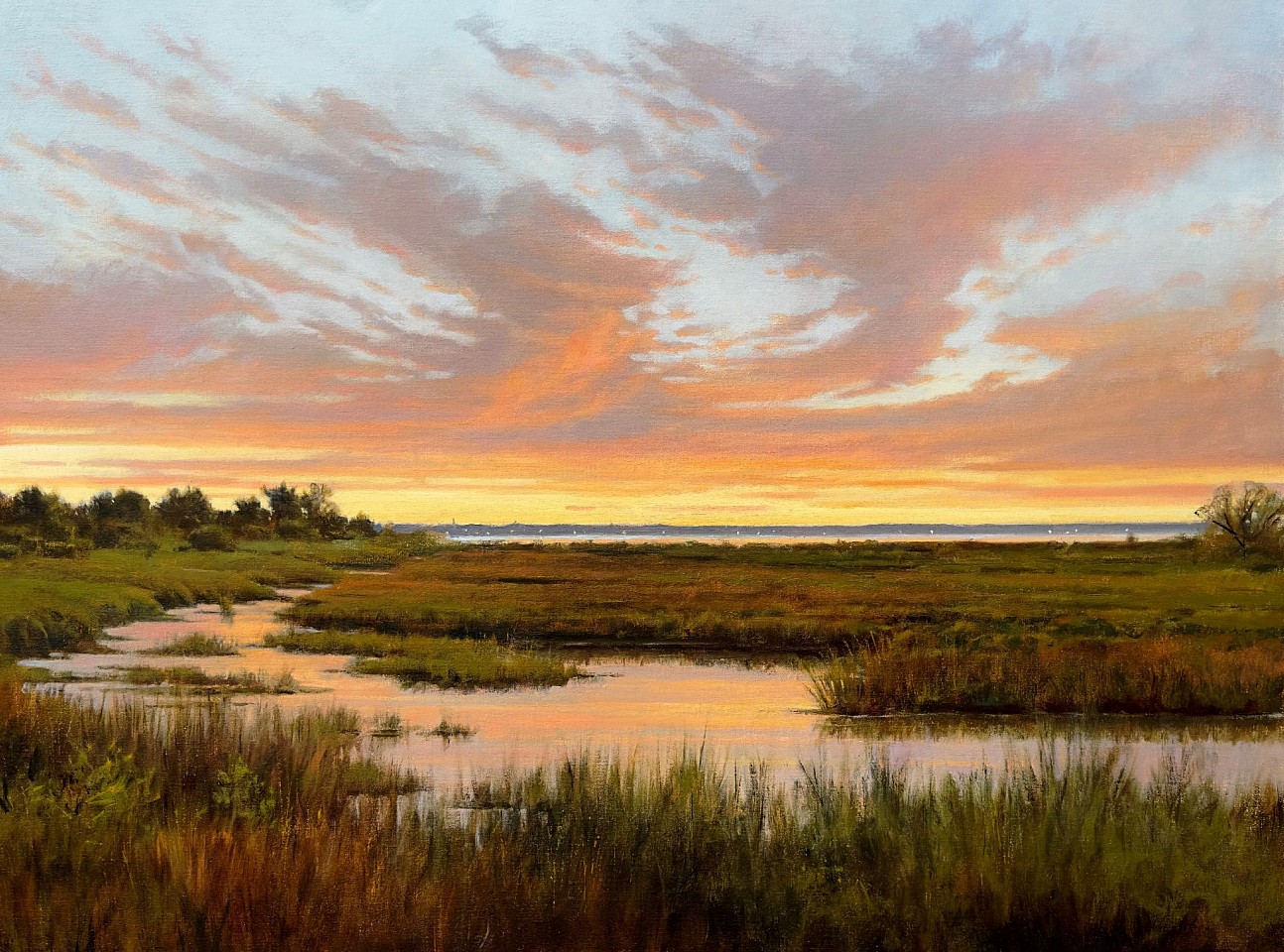 Frank Corso, Sunset Splendor, 2022
oil on canvas, 30 x 40 in. (76.2 x 101.6 cm)
FC221101