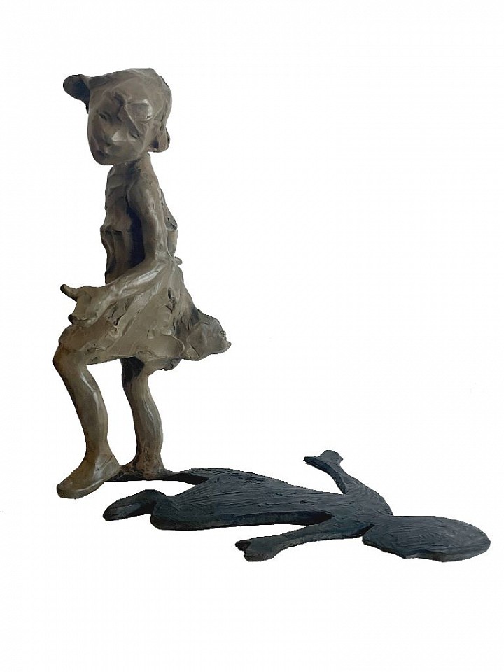 Jane DeDecker, Shadow Play, Ed. 5/31, 2019
bronze, 9 1/2 x 6 x 10 in. (24.1 x 15.2 x 25.4 cm)
JDD220613