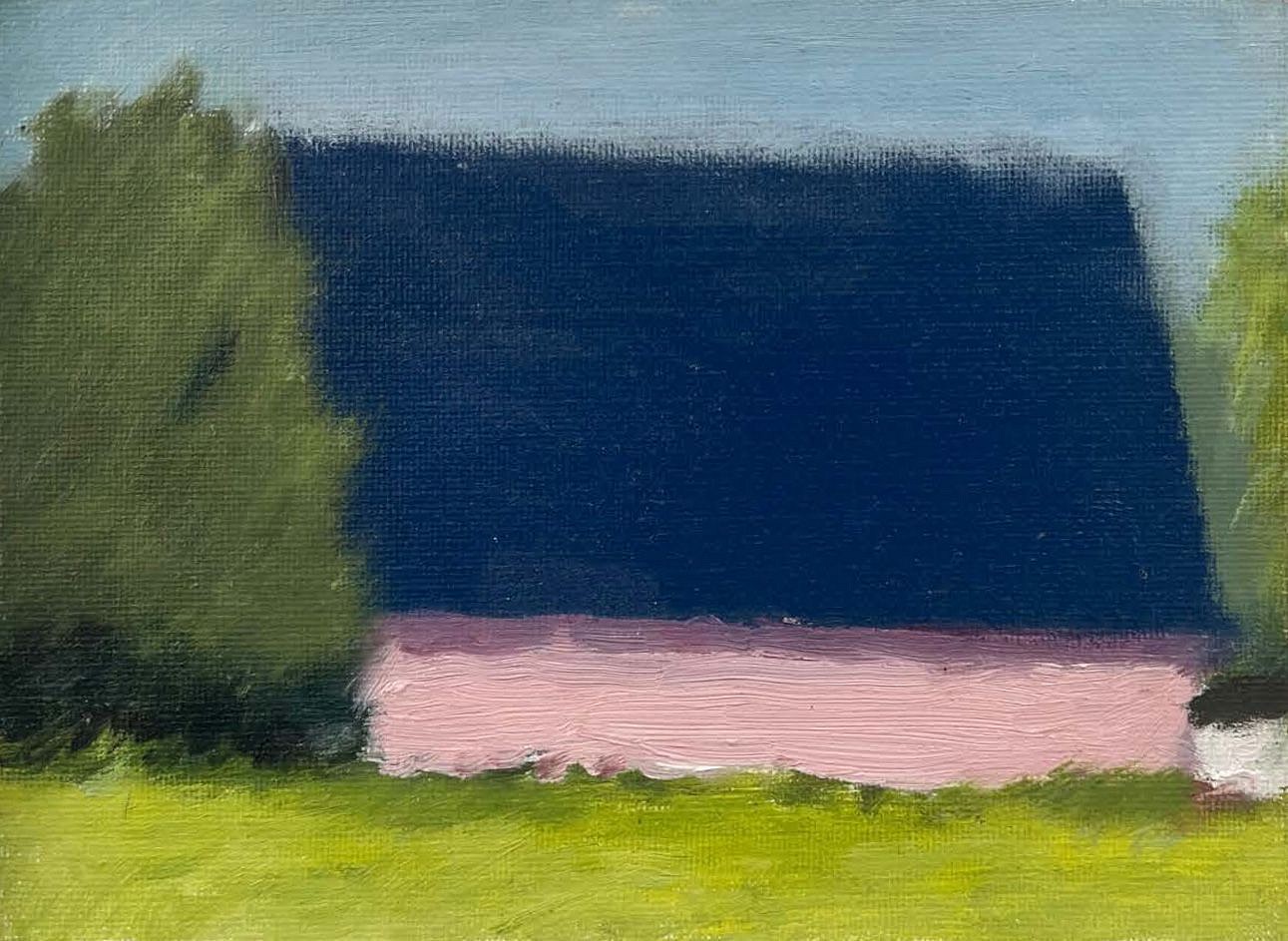 Maureen Chatfield, Pink Barn, 2022
oil on canvas, 6 x 8 in. (15.2 x 20.3 cm)
MC221201