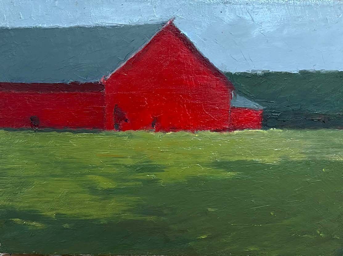 Maureen Chatfield, Red Barn in Field, 2022
oil on canvas, 8 x 10 in. (20.3 x 25.4 cm)
MC221207