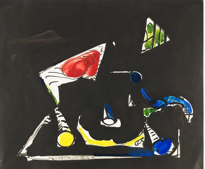 Hans Hofmann, Untitled, 1944
Gouache and ink on paper, 14 x 17 in. (35.6 x 43.2 cm)
HH31602