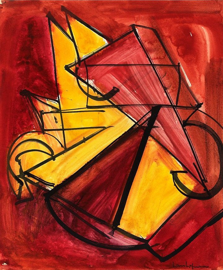 Hans Hofmann, Untitled, 1945
Gouache and ink on paper, 17 x 14 in. (43.2 x 35.6 cm)
HH15048