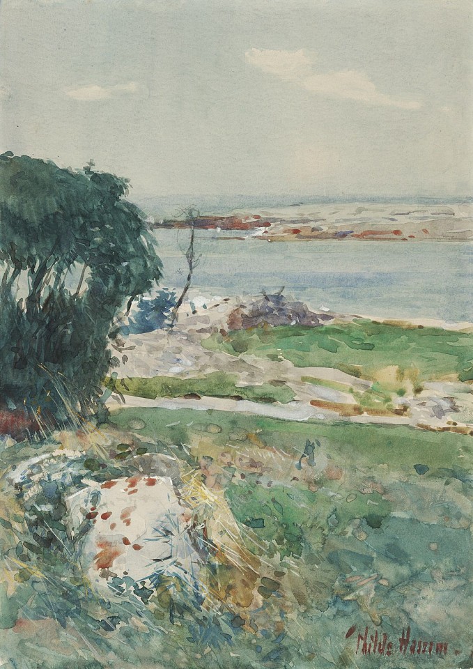 Childe Hassam, Summer Afternoon, Appledore, mid 1890s
watercolor on paper, 14 x 10 in. (35.6 x 25.4 cm)
CH180801