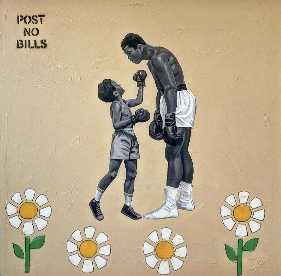 Guy Stanley Philoche, Give Us Our Flowers: ""Mama Said Knock You Out"", 2023
mixed media, 48 x 48 in. (121.9 x 121.9 cm)
GSP230101
