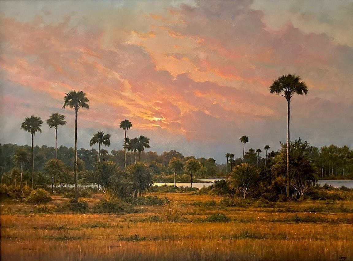 Frank Corso, Early Evening Magic, 2023
oil on canvas, 54 x 72 in. (137.2 x 182.9 cm)
FC230301