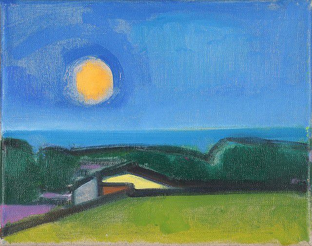 Elizabeth Higgins, Vineyard Moon, 2022
oil on canvas, 8 x 10 in. (20.3 x 25.4 cm)
EH230312