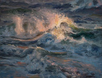 Work: Louis Guarnaccia An Old Salt, Nantucket