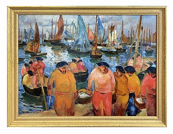 Martha Walter -&nbsp;Martha Walter Fishermen Brittany