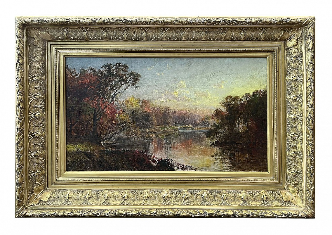 Jasper F. Cropsey, Autumn Landscape, 1888
oil on canvas, 12 x 20 in. (30.5 x 50.8 cm)
JFC230601