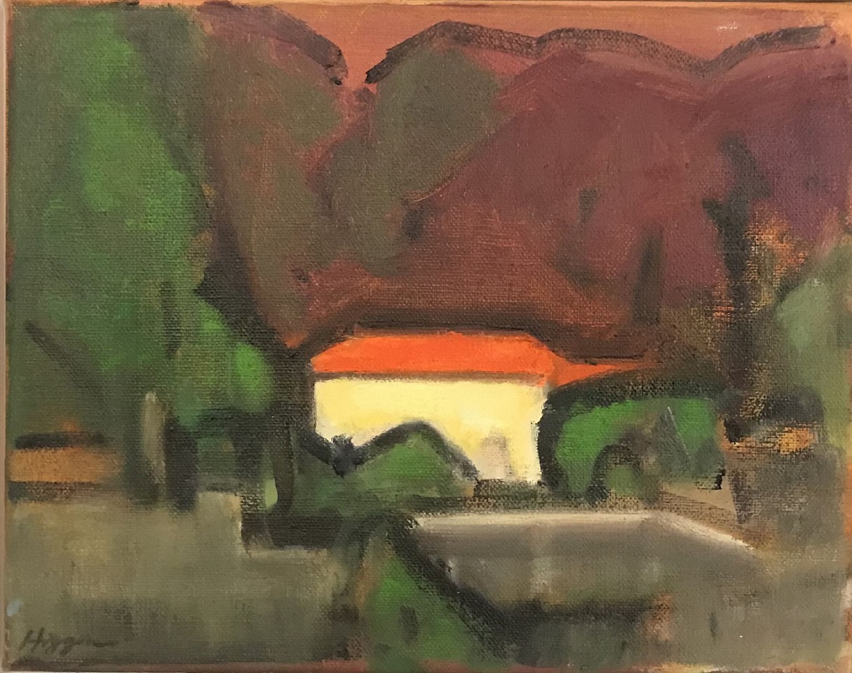 Elizabeth Higgins, House Across the Pond, 2015
oil on canvas, 8 x 10 in. (20.3 x 25.4 cm)
EH231203