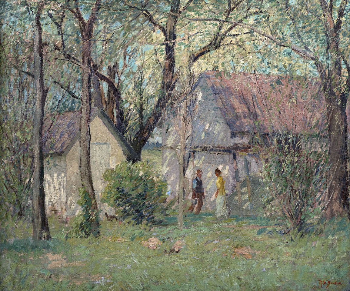 Rae Sloan Bredin, The Spring House (The Farm)
oil on canvas, 25 1/8 x 30 1/4 in. (63.8 x 76.8 cm)
RSB240201