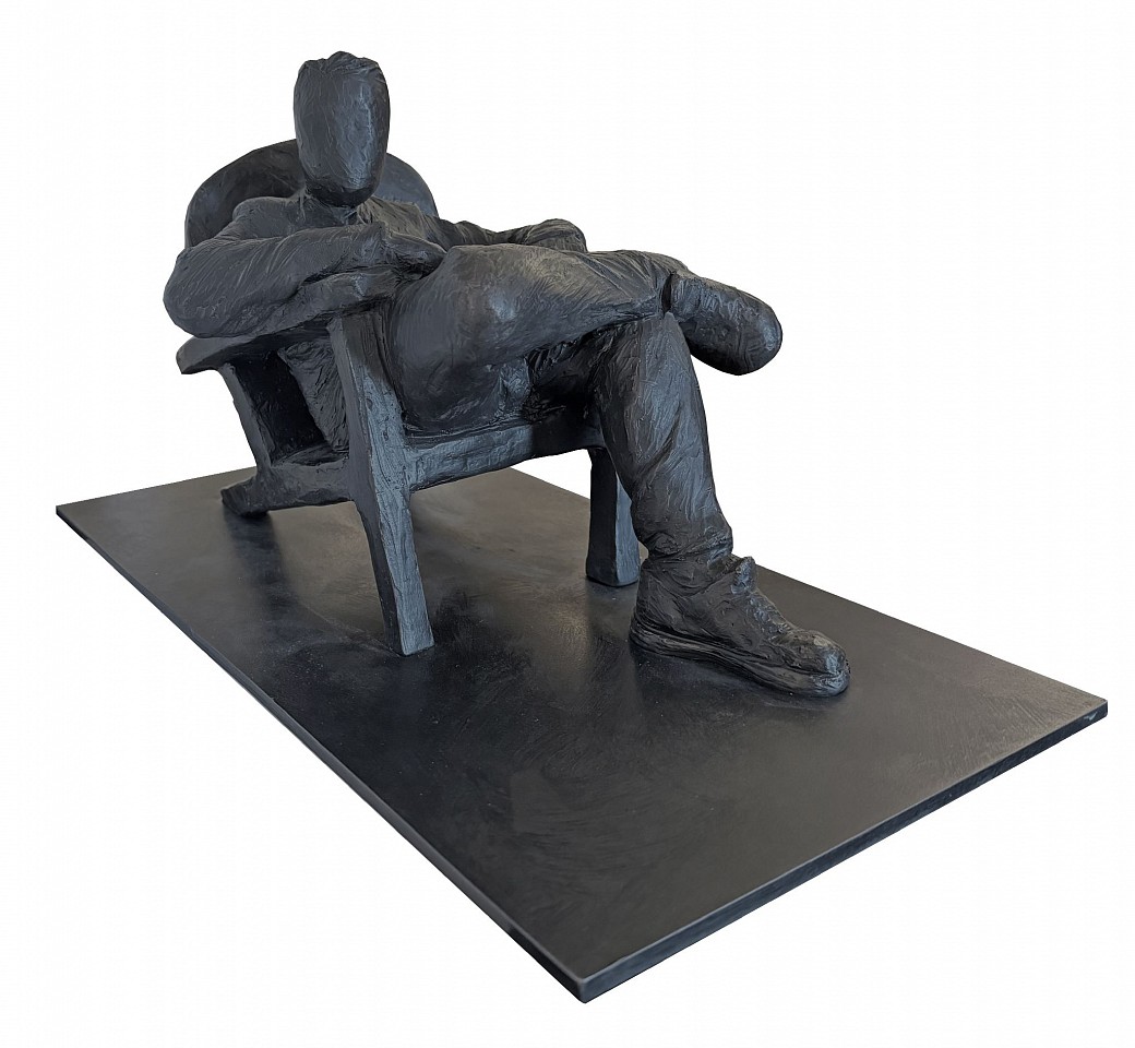 Jim Rennert, Downtime, Edition of 9, 2023
bronze, 8 x 16 x 8 in. (20.3 x 40.6 x 20.3 cm)