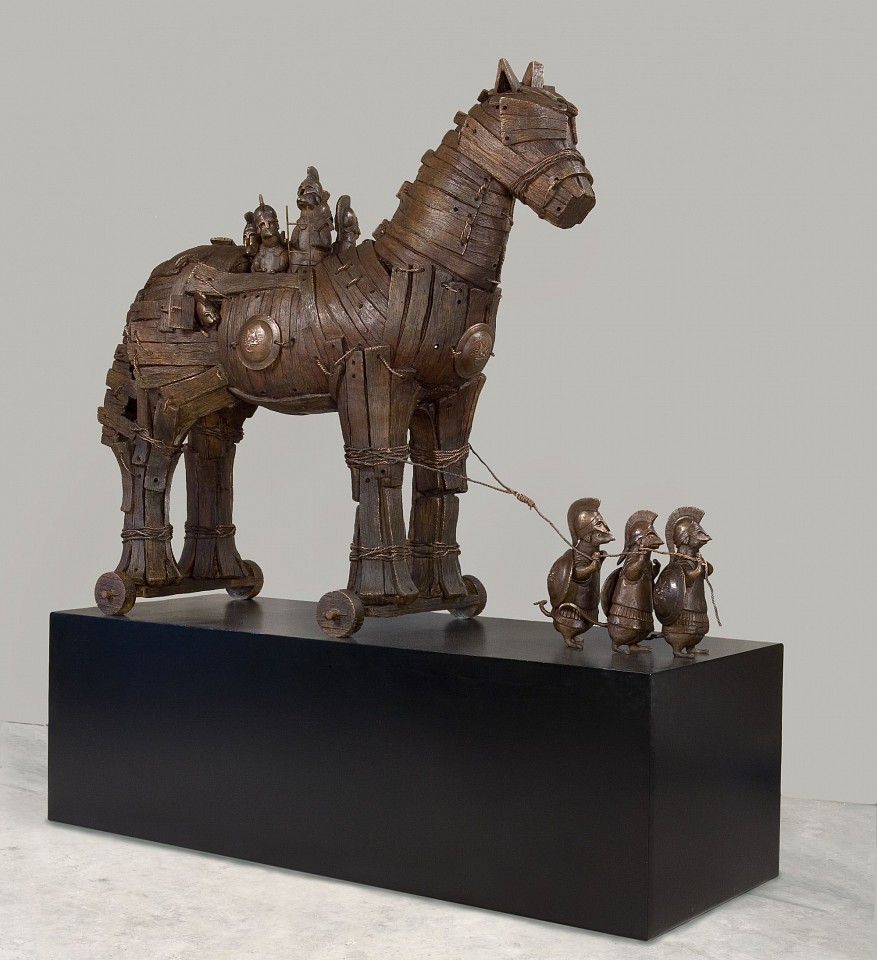 Bjorn Skaarup, Micenaean Horse
bronze, 65 x 65 x 25 in. (165.1 x 165.1 x 63.5 cm)
BS181101