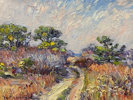 Jan Pawlowski, Road to the Beach
oil on canvas, 12 x 16 in. (30.5 x 40.6 cm)
JP240413