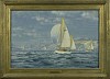 john stobart js1041 navara on the clyde framed