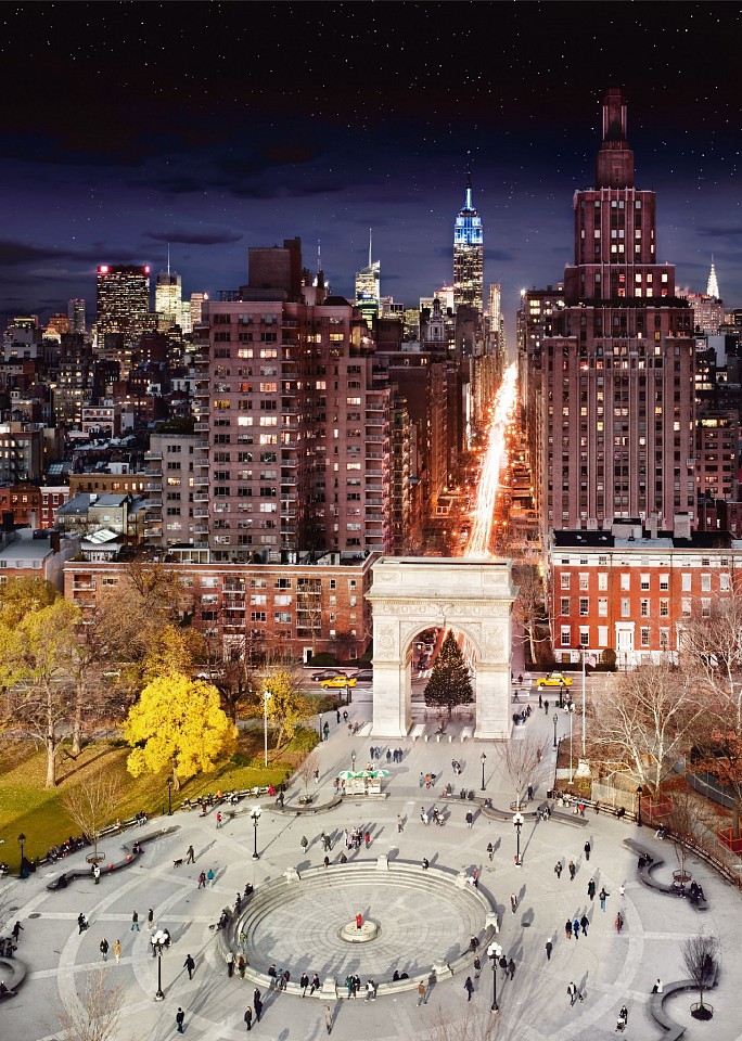 Stephen Wilkes, Washington Square Park, NYC, Day to Night, Ed. 11/15
FujiFlex Archival Digital C-Print, 49 3/4 x 35 1/2 in. (126.4 x 90.2 cm)
SW240508