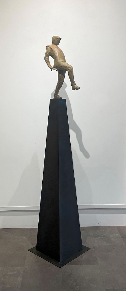 Jim Rennert, High Stepping, 2023
bronze and steel, 75 1/2 x 16 x 17 1/2 in. (191.8 x 40.6 x 44.5 cm)