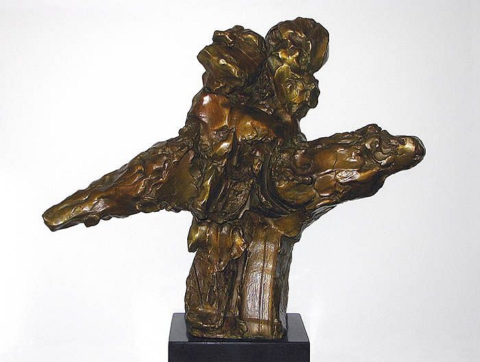 Reuben Nakian, Goddess with the Golden Thighs, maquette ed. 3/9, 1963
bronze, 13 1/2 x 24 3/4 x 8 1/2 in. (34.3 x 62.9 x 21.6 cm)
RN30095