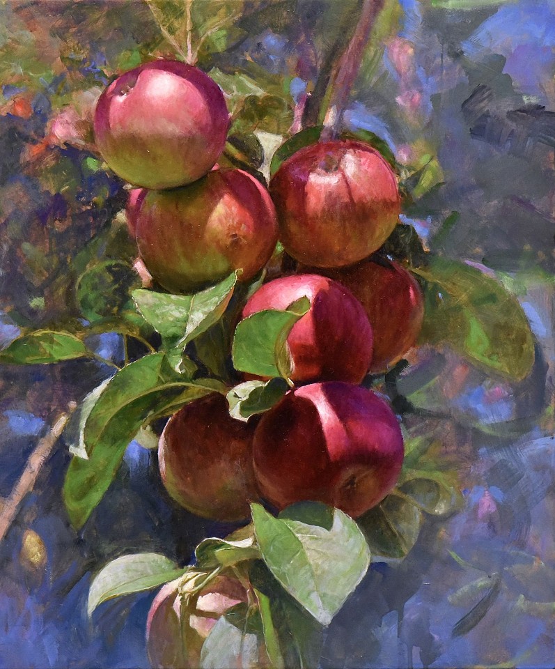 Peter E. Poskas III, Apple Cluster, 2019
oil on panel, 24 x 19 in. (61 x 48.3 cm)
PP231101