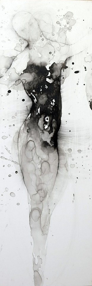 Nathalie Deshairs, Sans titre, 2024
ink on canvas, 59 x 19 5/8 in. (150 x 50 cm)
ND240907