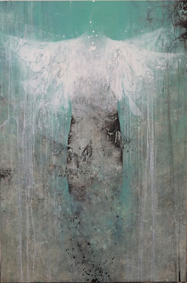 Nathalie Deshairs, Les passeurs d'eau 3, 2024
oil on canvas, 76 3/4 x 51 1/8 in. (195 x 130 cm)
ND240925