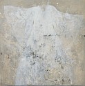 Nathalie Deshairs, Petite robe blanche fond beige
2024, oil on canvas