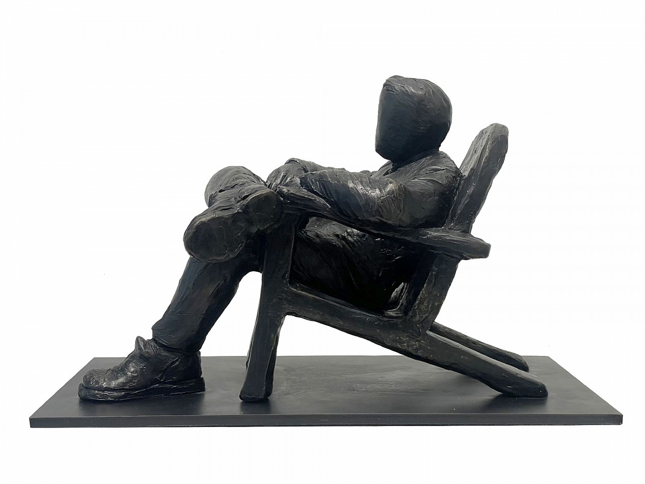 Jim Rennert, Downtime, Edition of 9, 2023
bronze, 9 x 7 x 14 in. (20.3 x 40.6 x 20.3 cm)