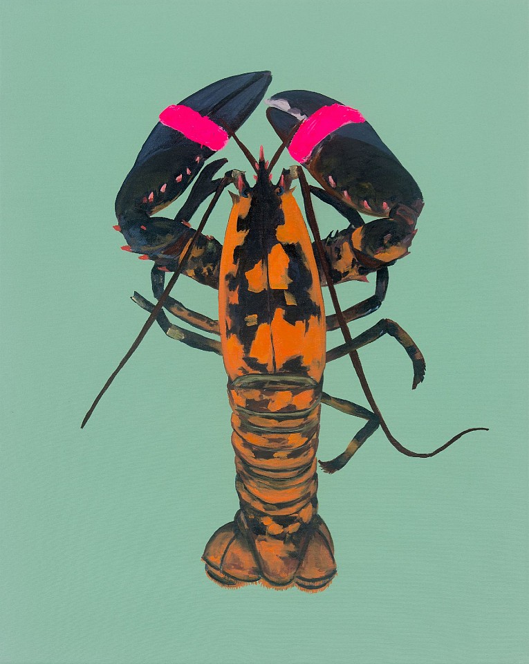 Adam S. Umbach, Pinchy (Green), 2024
oil and acrylic on canvas, 30 x 24 in. (76.2 x 61 cm)
AU240901