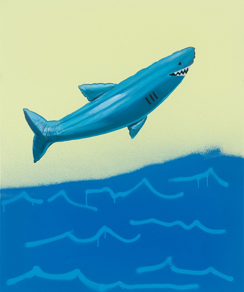 Adam S. Umbach, Sharkie No. 2, 2024
oil and acrylic on canvas, 36 x 30 in. (91.4 x 76.2 cm)
AU241107