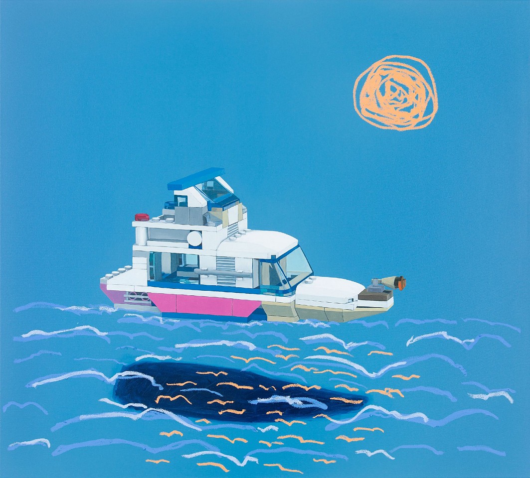 Adam S. Umbach, Little Yachty, 2024
oil and acrylic on canvas, 54 x 60 in. (137.2 x 152.4 cm)
AU240606