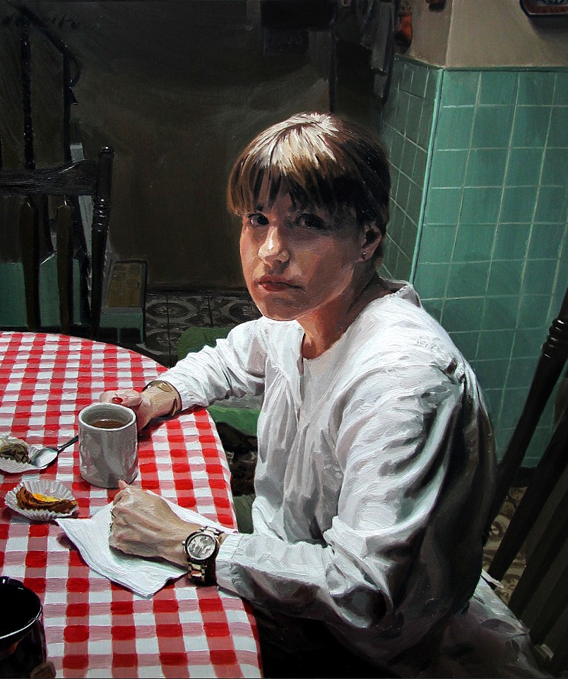 Michael de Brito, Chá e Pastel de Nata, 2019
oil on canvas, 60 x 48 in. (152.4 x 121.9 cm)
MDB241201