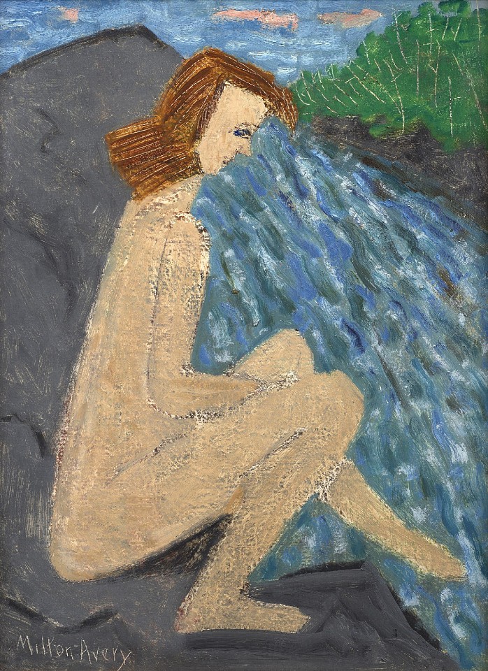 Milton Avery, Child in Water, c. 1938
oil on canvasboard, 23 1/4 x 17 1/4 in. (59 x 43.8 cm)
MA241201