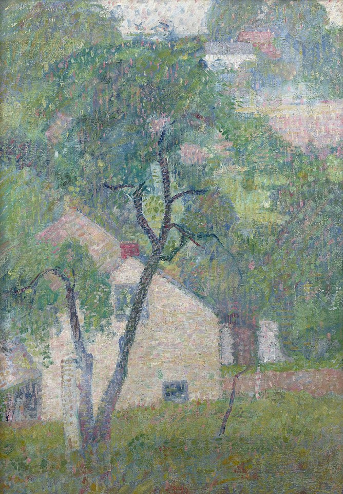 Charles Frederic Ramsey, Backyard, c. 1912
oil on canvas, 39 3/8 x 29 in. (100 x 73.7 cm)
CFR241201