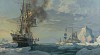 john stobart js1026 the bark morning star and the brig alexander cutting in north of the bering strait