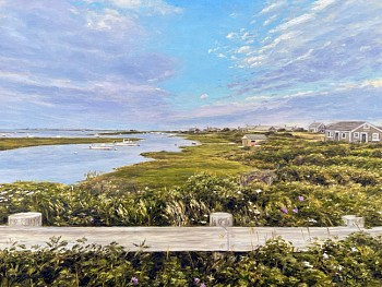 Lori Zummo - Lori Zummo Madaket Harbor Sunset