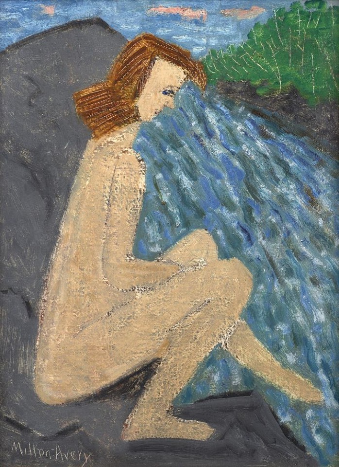 Milton Avery, Child in Water, c. 1938
oil on canvasboard, 23 1/4 x 17 1/4 in. (59 x 43.8 cm)
MA241201